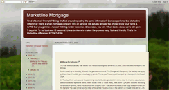 Desktop Screenshot of marketlinemortgage.blogspot.com