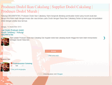 Tablet Screenshot of dodolikancakalang.blogspot.com