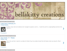 Tablet Screenshot of bellakittycreations.blogspot.com