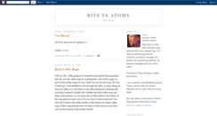 Desktop Screenshot of bitsvsatoms.blogspot.com