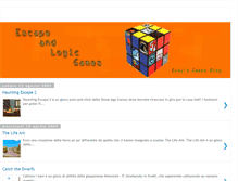 Tablet Screenshot of escapeandlogicgames.blogspot.com