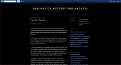 Desktop Screenshot of magickmysterymadness.blogspot.com