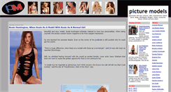 Desktop Screenshot of pictmodels.blogspot.com