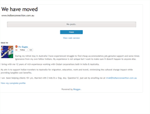 Tablet Screenshot of indianconnectioninsydney.blogspot.com