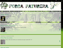 Tablet Screenshot of forcanatureza.blogspot.com