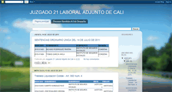 Desktop Screenshot of juzgado21laboraladjuntodecali.blogspot.com