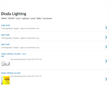 Tablet Screenshot of dioda-lighting.blogspot.com