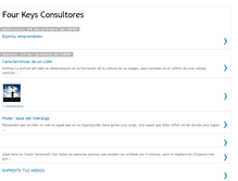 Tablet Screenshot of fourkeysconsultores.blogspot.com