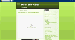 Desktop Screenshot of otrascolombiascreatividad.blogspot.com