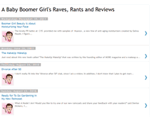 Tablet Screenshot of boomergirlreviews.blogspot.com