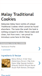 Mobile Screenshot of malaytraditionalcookies.blogspot.com