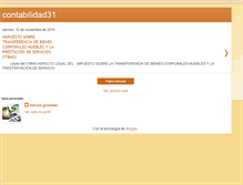 Tablet Screenshot of contabilidad31.blogspot.com