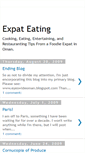 Mobile Screenshot of expateating.blogspot.com