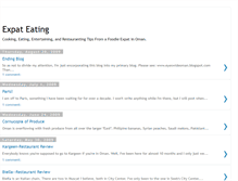 Tablet Screenshot of expateating.blogspot.com