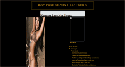 Desktop Screenshot of hotposesilvinaescudero.blogspot.com