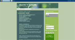 Desktop Screenshot of getajobnaija.blogspot.com