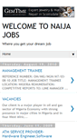 Mobile Screenshot of getajobnaija.blogspot.com