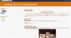 Desktop Screenshot of dopeyroom.blogspot.com