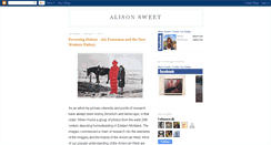 Desktop Screenshot of alisonsweet.blogspot.com