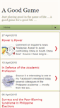 Mobile Screenshot of agoodgame.blogspot.com