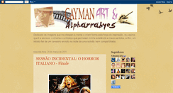 Desktop Screenshot of caymanartalpharrabyos.blogspot.com