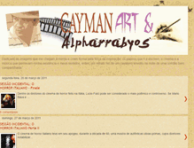 Tablet Screenshot of caymanartalpharrabyos.blogspot.com