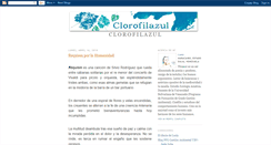 Desktop Screenshot of clorofilazul.blogspot.com