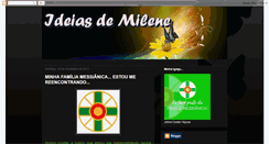 Desktop Screenshot of ideiasdemilene.blogspot.com