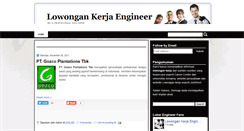 Desktop Screenshot of lokerengineer.blogspot.com