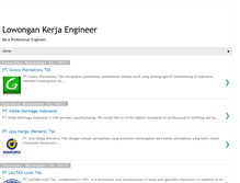 Tablet Screenshot of lokerengineer.blogspot.com