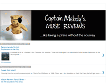 Tablet Screenshot of captainmelody.blogspot.com