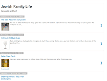 Tablet Screenshot of jewishfamilylife.blogspot.com