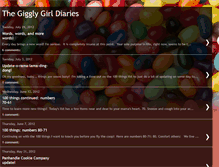 Tablet Screenshot of gigglygirldiaries.blogspot.com