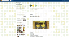 Desktop Screenshot of myreciperoundup.blogspot.com