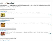 Tablet Screenshot of myreciperoundup.blogspot.com
