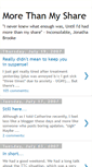 Mobile Screenshot of morethanmyshare.blogspot.com