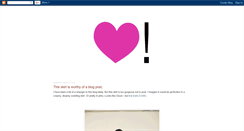 Desktop Screenshot of loveexclamationpoint.blogspot.com