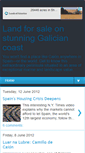 Mobile Screenshot of landforsaleingalicia.blogspot.com