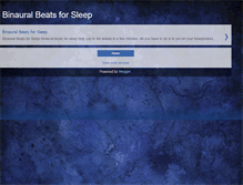 Tablet Screenshot of binaural-beats-for-insomnia.blogspot.com