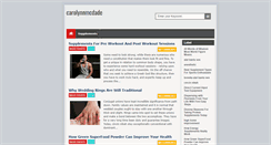 Desktop Screenshot of carolynnmcdade.blogspot.com