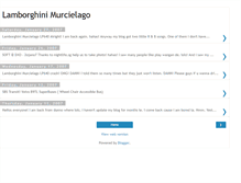 Tablet Screenshot of lamborghini-murcielago2007.blogspot.com