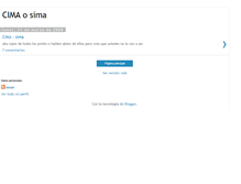 Tablet Screenshot of cima-sima.blogspot.com