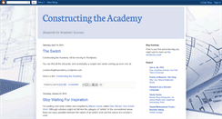 Desktop Screenshot of constructingtheacademy.blogspot.com