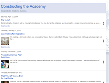 Tablet Screenshot of constructingtheacademy.blogspot.com