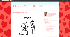 Desktop Screenshot of i-love-will-riker.blogspot.com