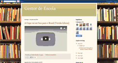 Desktop Screenshot of gestordeescola.blogspot.com