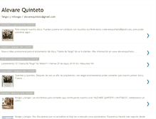 Tablet Screenshot of alevarequinteto.blogspot.com