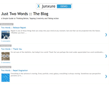 Tablet Screenshot of just-two-words.blogspot.com