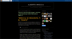 Desktop Screenshot of albertobreccia.blogspot.com