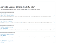 Tablet Screenshot of dinero-desde-tu-silla.blogspot.com